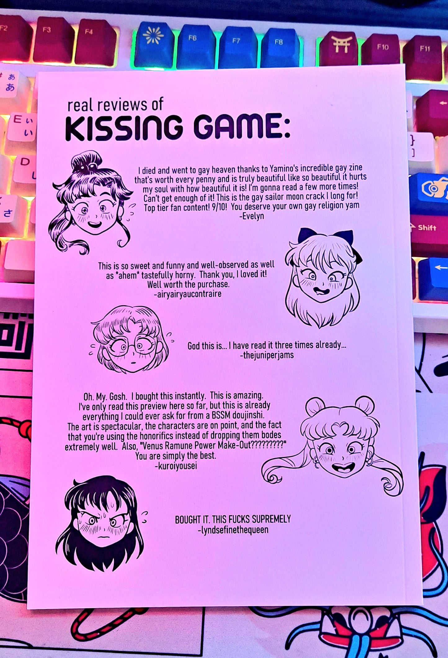 Kissing Game (Physical Edition!)