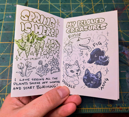 Things That Are Sparking Joy For Me Lately (Mini-Zine)