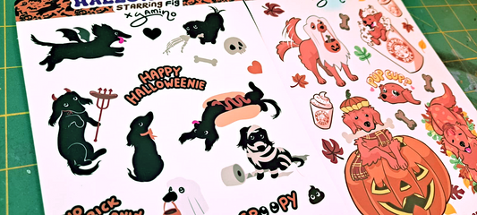 Puptober Fest Sticker Set