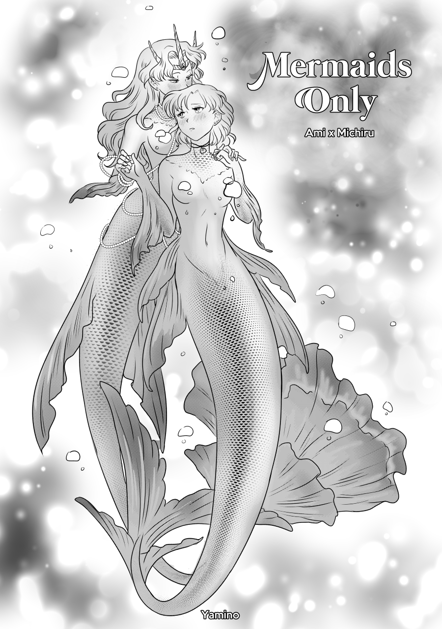 Mermaids Only: Ami x Michiru 🔞