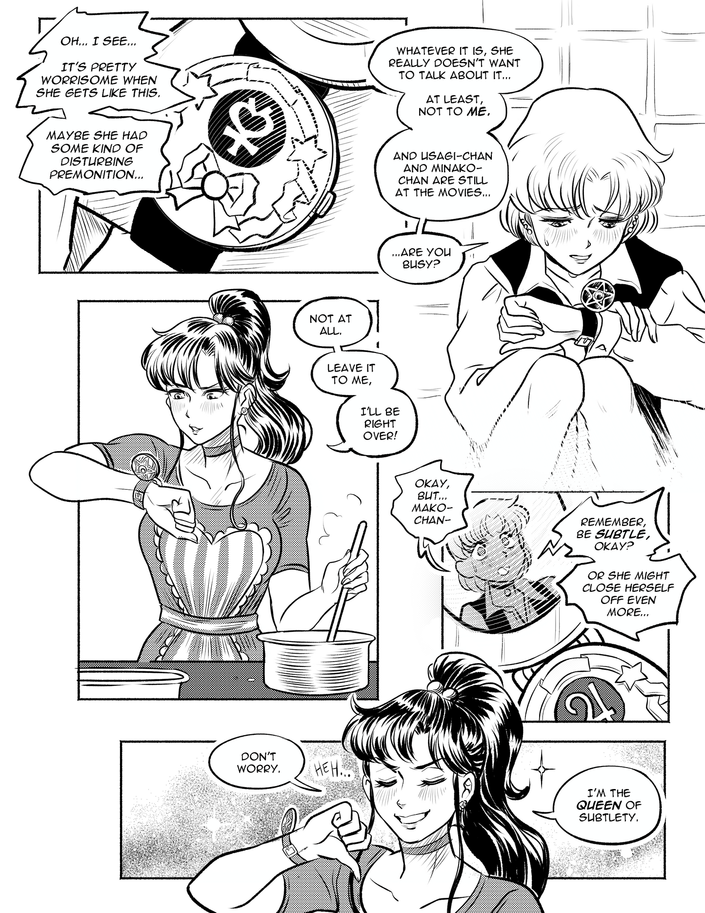 Sailor Moon: Holding Flame