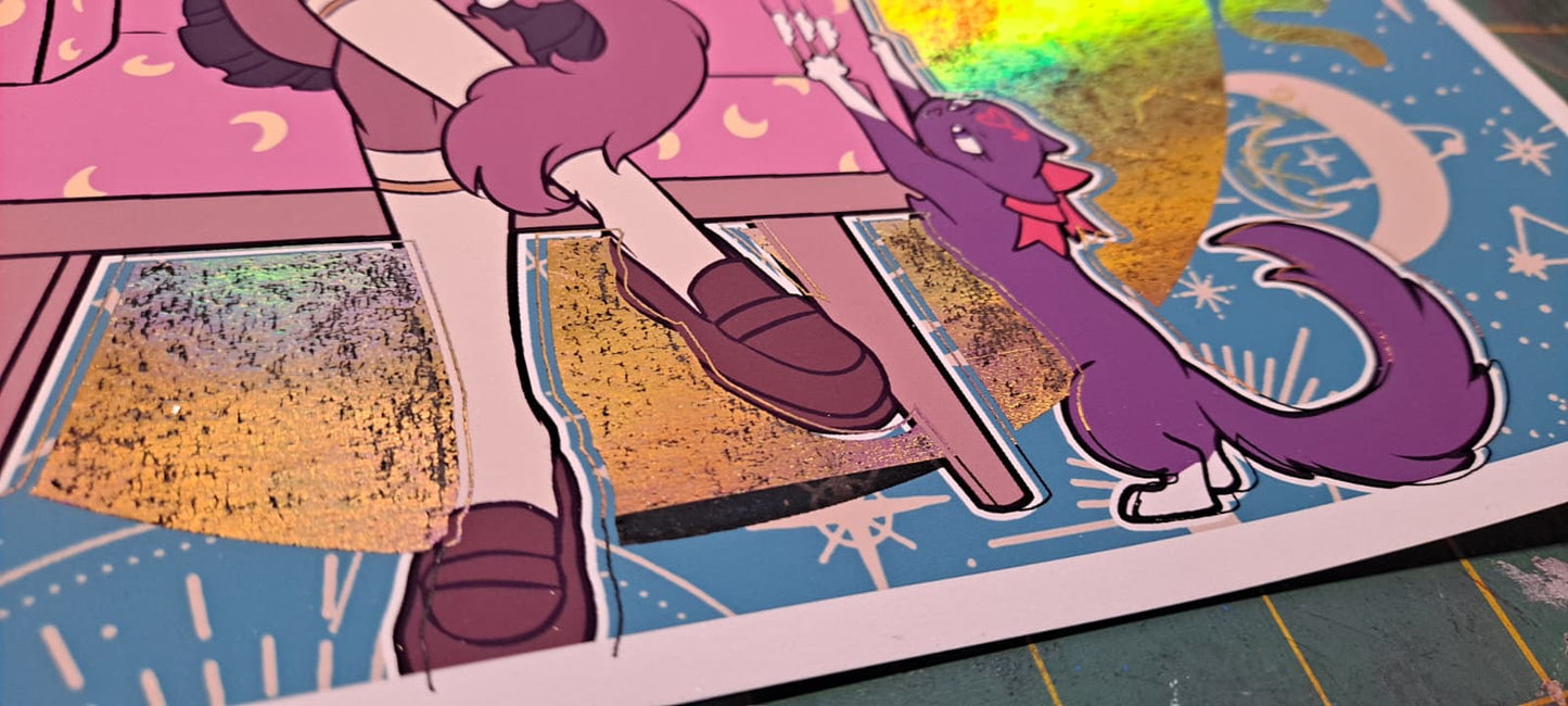 Sailor Mew (and Luna) Foil (B-Grade)