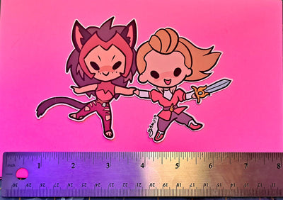 Catra and Adora