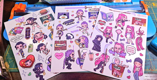 Huntrix Sticker Bundle